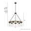 Lustre 9 lumières façon bougie Devon Park-63573971