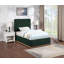 Lit en tissu Monaco Piero Boucle-75020250-75020253