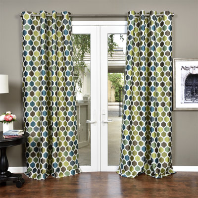 Walter Room Darkening Curtain Single Panel
