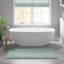 1 tapis de bain réversible 100% coton 3000 g / m² touffeté 3000 g / m²-309514596