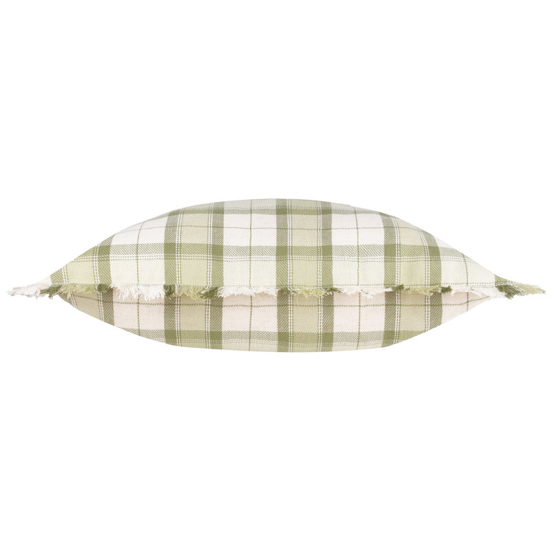 Arrochar Indoor / Outdoor Square Cushion, Green/Cream
