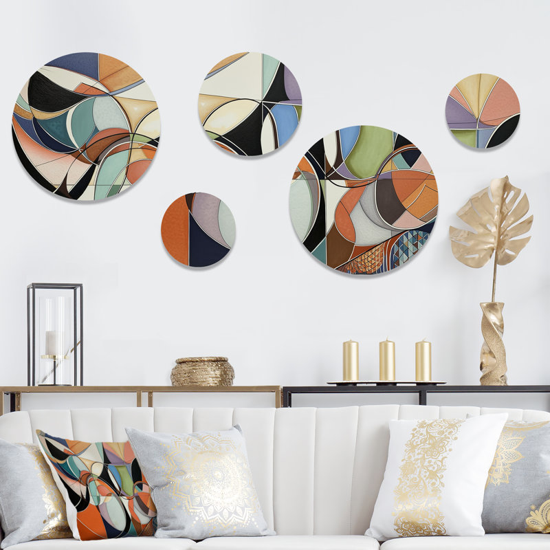 Ensemble de 5 décorations murales Boho
