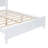 Carmena Retro Style Platform Bed-1331706510-1331706511