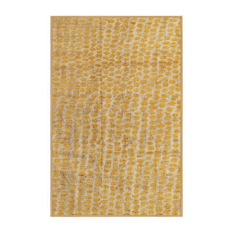 Abstract Indoor Rug, Runner 2' x 5'