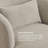  Aria Upholstered Swivel Armchair with Ottoman-1125484053