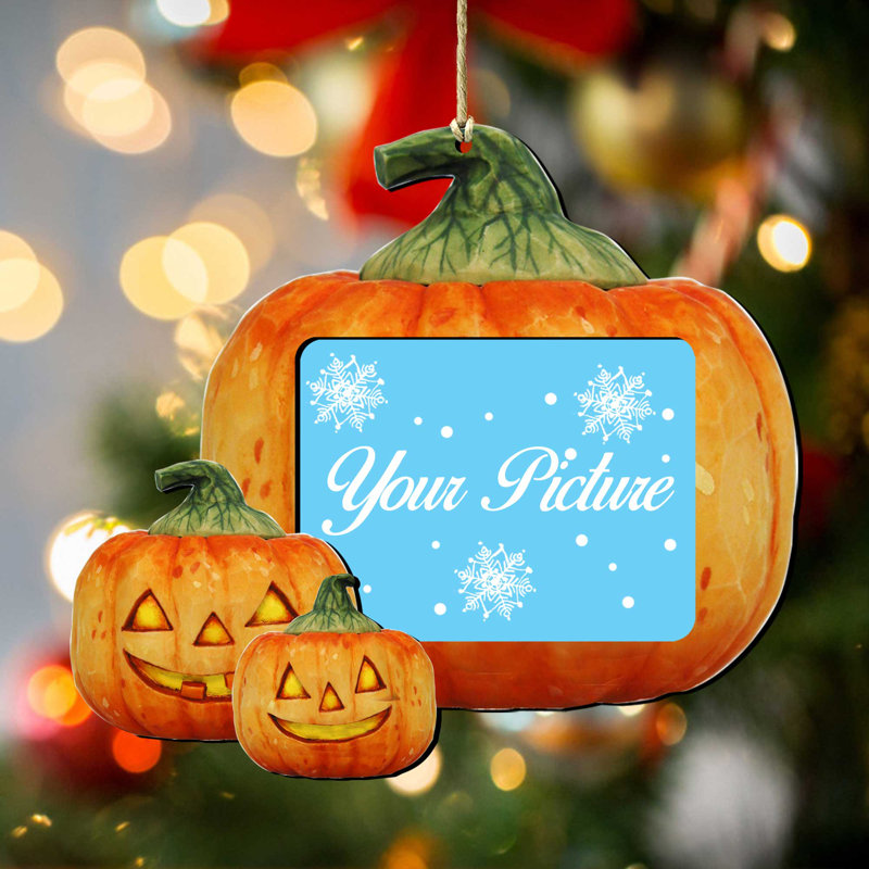 Ornement en forme de citrouille d'Halloween