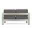 Ensemble de conversation en aluminium durable pour des moments de détente et d'élégance sur le patio-1817501618