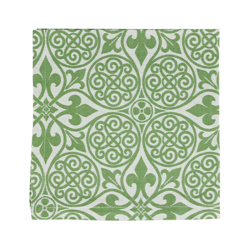 Damask Napkins, Green