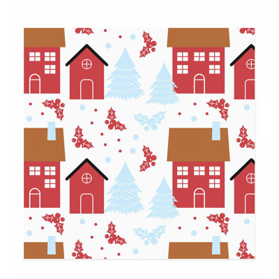 Motif de vacances de Noël VI, reproduction d'art moderne sans cadre
