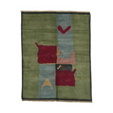 Hand-Knotted High-Quality Area Rug