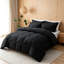 Ensemble de literie 7 pièces, couette ultra-douce en duvet synthétique avec draps, taies d'oreiller et couvre-lits