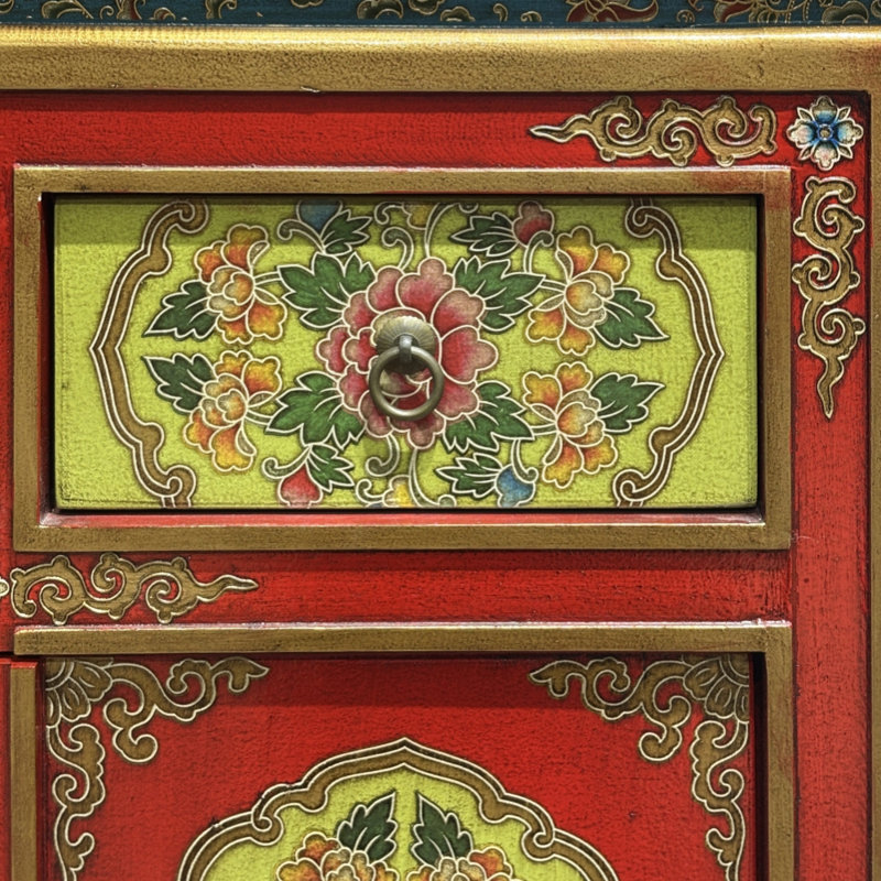 Home Hand-Painted Sideboard