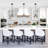 Cindi 1-Light Globe Dimmable Glass Pendant Light-477060430