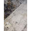 Tapis gris en fibres naturelles