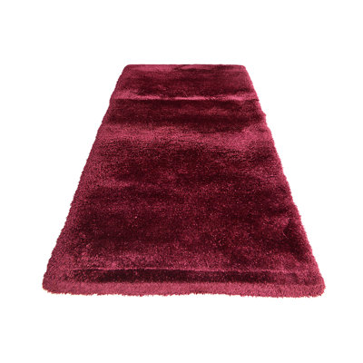 Milano Solid Colour Hand Woven Shag Area Rug