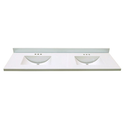 MagickWoods 73" Double Bathroom Vanity Top
