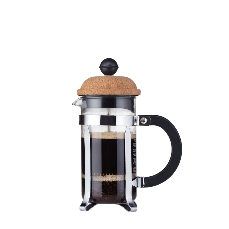 Cafetière Bodum Chambord, 12 oz, Liège / transparent