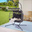 Chaise suspendue en rotin pour 2 personnes-201931932
