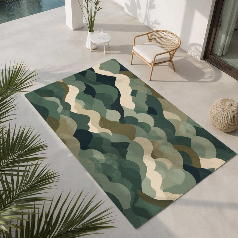Velvet Horizons Indoor And Outdoor Area Rug, Rectangle 9' x 12'