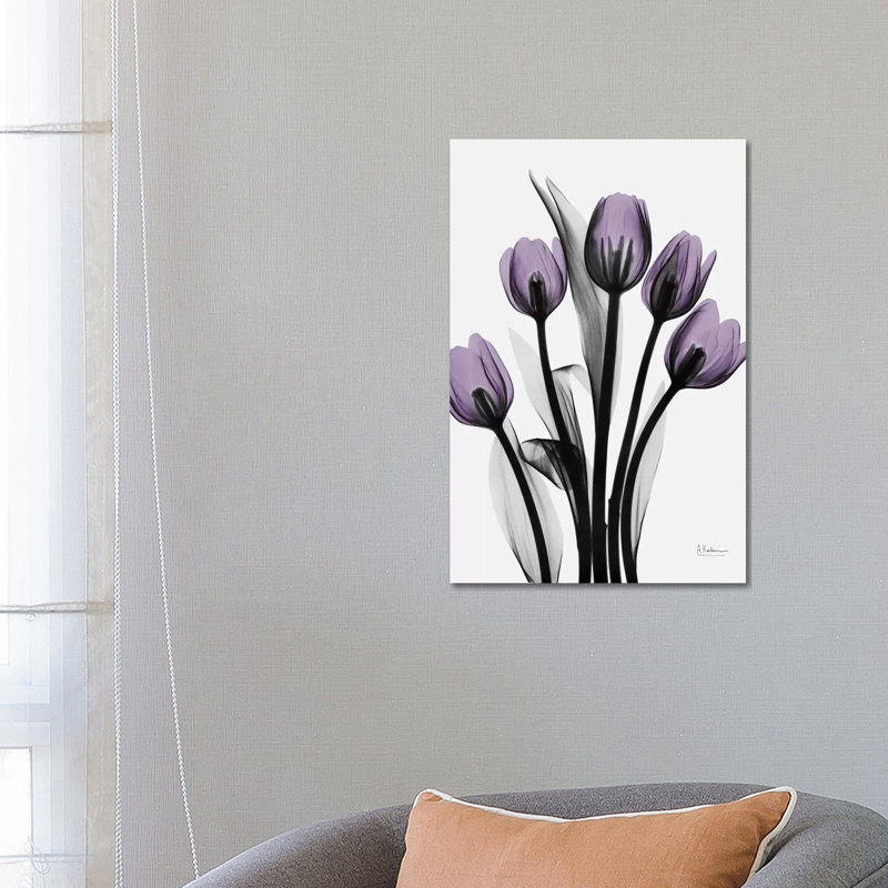Five Tulips, 66.04 cm H x 45.72 cm W x 3.175 cm D
