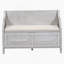 Banc de rangement rustique multifonctionnel (gris délavé)-698614363