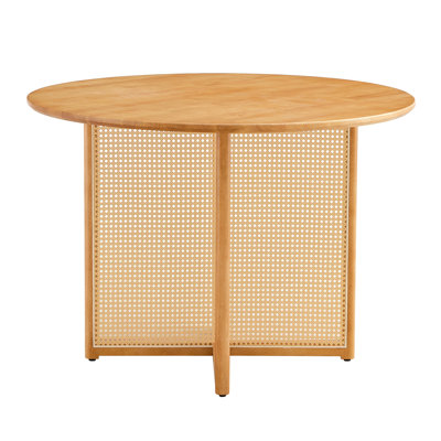 Konradin Round Solid Wood Dining Table