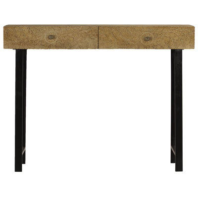 Console Table Solid Mango Wood 40.2"x11.8"x31.1" by Red Barrel Studio