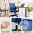 Pierfranca Ergonomic Mid-Back Mesh Office Chair Adjustable Swivel Desk Chair with Armrests and Lumbar Support-285823678