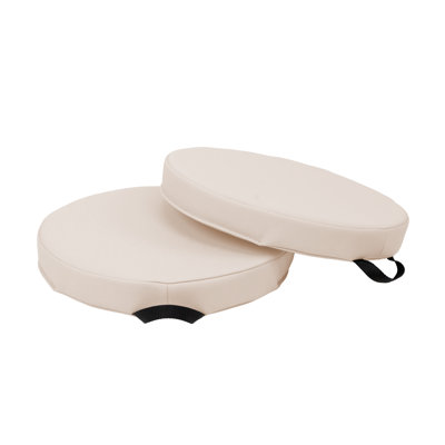 Essentials Playtime 15" Round Floor Cushions, 2-Piece - Beige