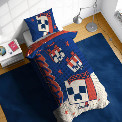 Cotton Duvet Cover Set with Pillow Shams Included