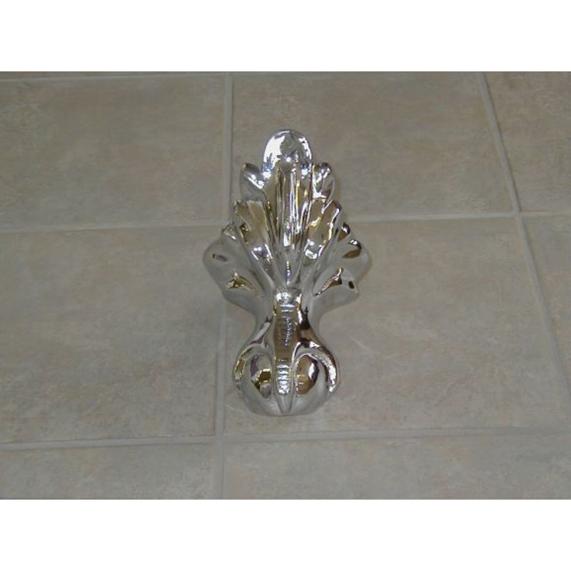 Imperial 66" x 30" Clawfoot Soaking Bathtub, Chrome