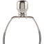 Lampe de table transparente 21 po Leftwich