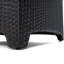 Chaise de patio avec coussins Sunbrella Fionnula-21047524