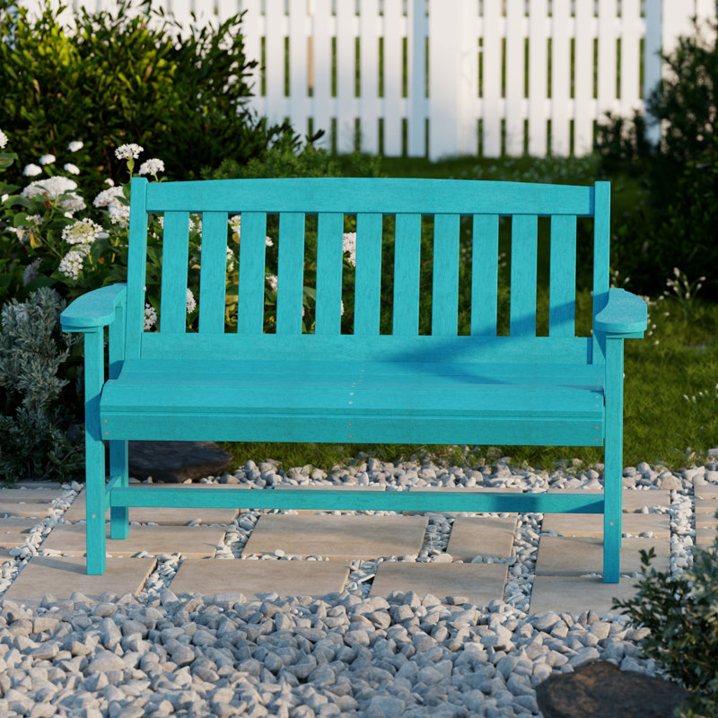 Banc Classic Mission, Bleu Aruba