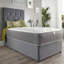 Hybrid Memory Foam Mattress with Cooling Fabric-917541960