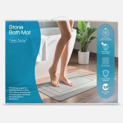 Stone Non-Slip Bath Mat