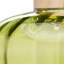 Abat-jour en verre vert chartreuse 10,5 po H Lila avec base en bois de manguier