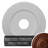 Endurathane Adonis Ceiling Medallion, 16 1/8"OD x 3 5/8"ID x 1"P (Fits Canopies up to 10 1/4"), Hand-Painted Burnished Mahogany Crackle Finish-27785956
