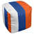 Blanc / bleu royal / orange n'est pas disponible