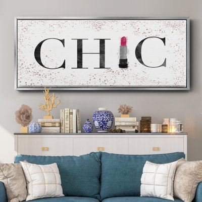 Chic - toile encadrée