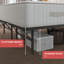 Base de lit plateforme en acier avec rangement sous le lit 14 po Bedder-1495412373