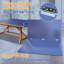 Plateau de conversion de tennis de table pliable et portable de 8 pi de taille moyenne pour jeux d'intérieur, installation et rangement faciles-121089831-121089832