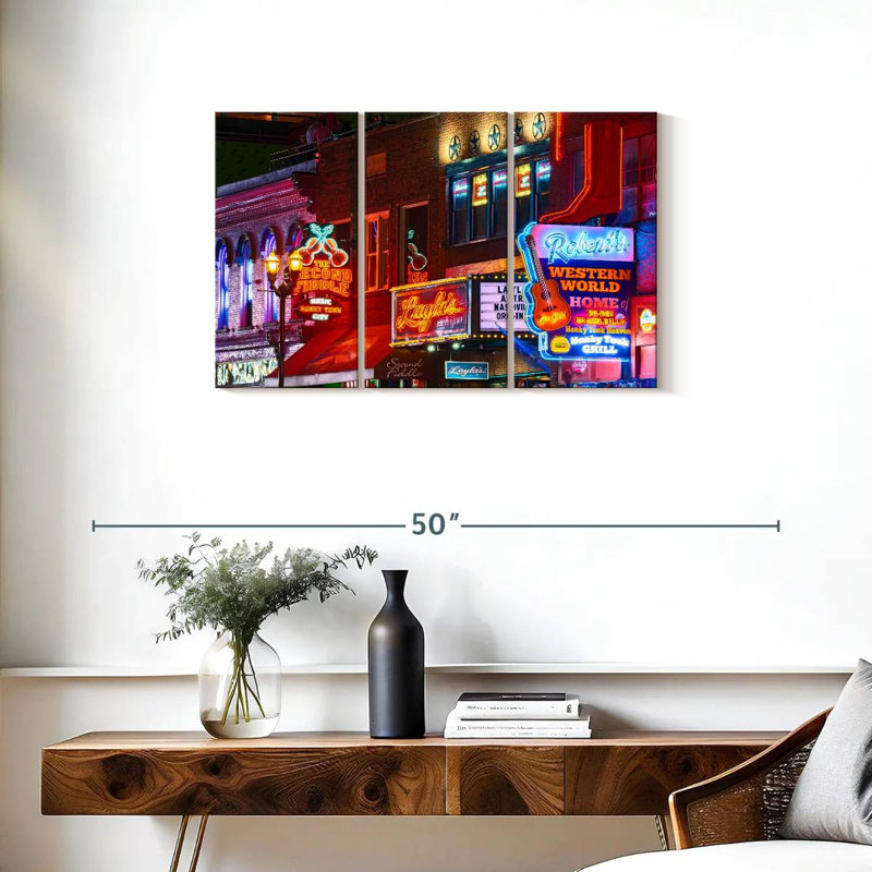 Sirci Nashville Neon Nights, H 20 po x l 33 po
