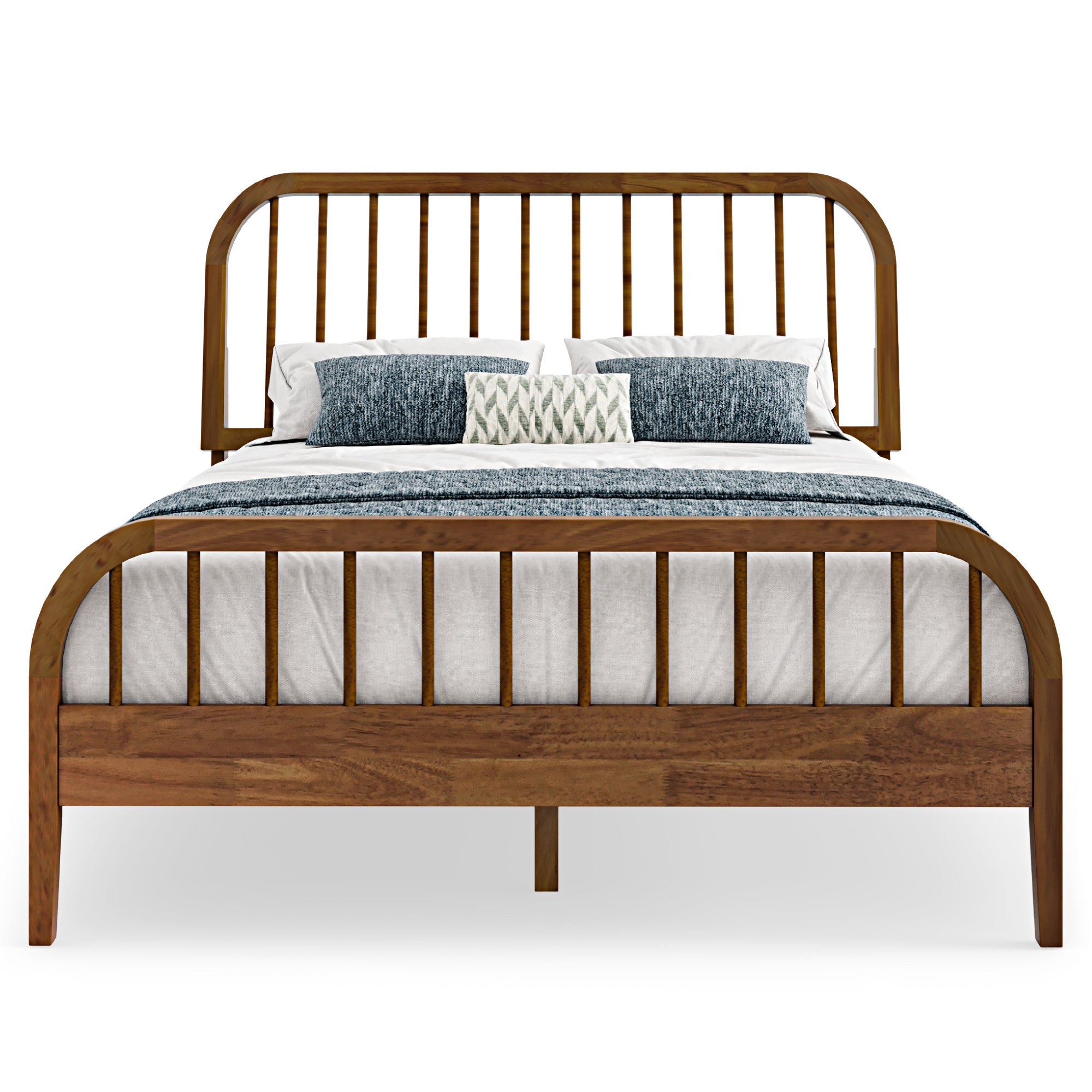 Anderson Solid Wood Spindle Bed Frame