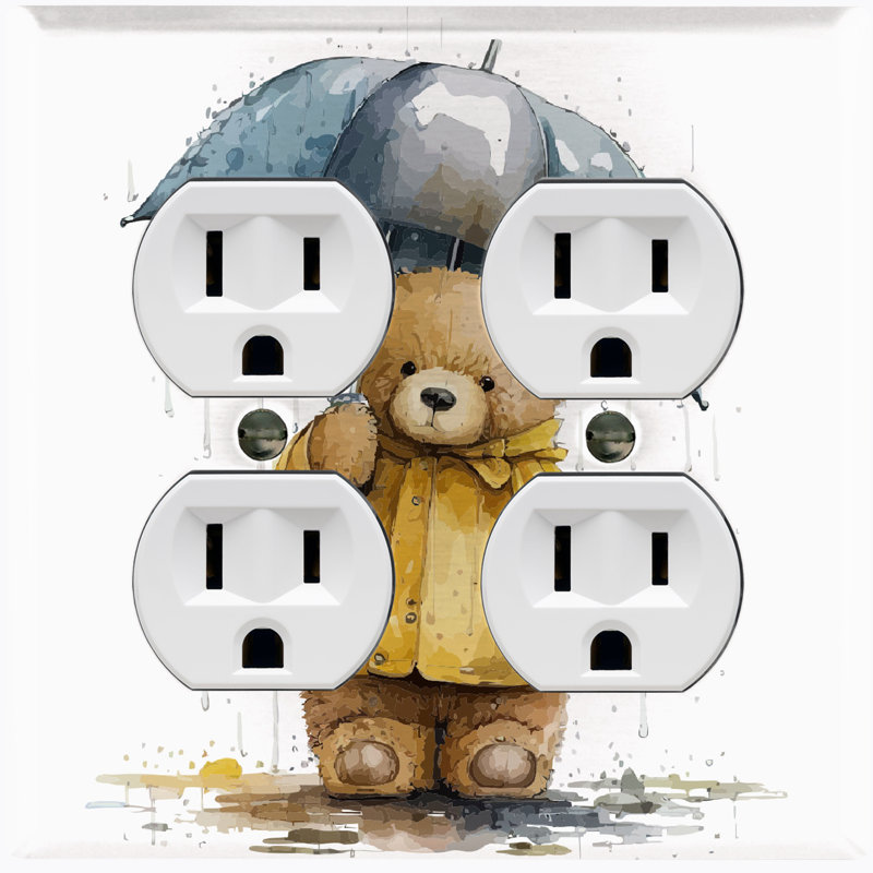 Plaque murale standard Teddy Bear