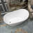 51 Inch X 30 Inch Free Standing Tub Deep Soaking Bath Tub Freestanding Soaking Acrylic Bathtub