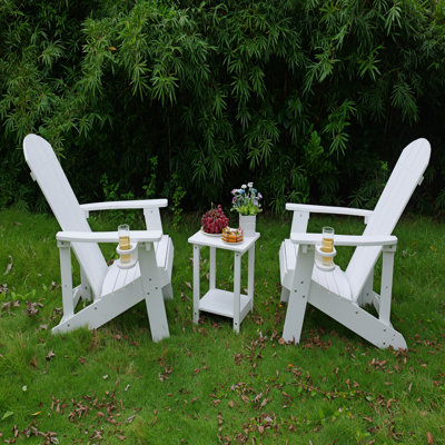 Ensemble de 2 chaises longues d'extérieur toutes saisons, parfaites pour les chaises de patio et les rassemblements de loisirs de jardin