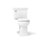 Memoirs Stately 1.28 GPF (Water Efficient) Round Two-Piece Toilet