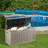 Decksplore 90 Gallons Water Resistant Resin Lockable Deck Box-101494334