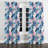 Boho Window curtains - Abstract Baidnath Grommet Curtain - 1 Panel-1845361205-1845361200